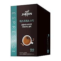 Jardin Café Mori Caffe Latte - Well-Balanced Coffee, Soft Sweetness, Deep Milk Flavor, 11.5g x 50 Sticks (americanoblack)