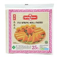 Bamboo Tree Spring Roll Rice Paper Wrappers, 22cm (3 Packs)
