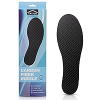 Carbon Fiber Insole 1 Piece, FAKILO Carbon Fiber Foot Plate Shoes Insert for Women Men, Rigid Support for Hallux Rigidus, Turf Toe, Foot Fractures, Mortons Toe - 263mm