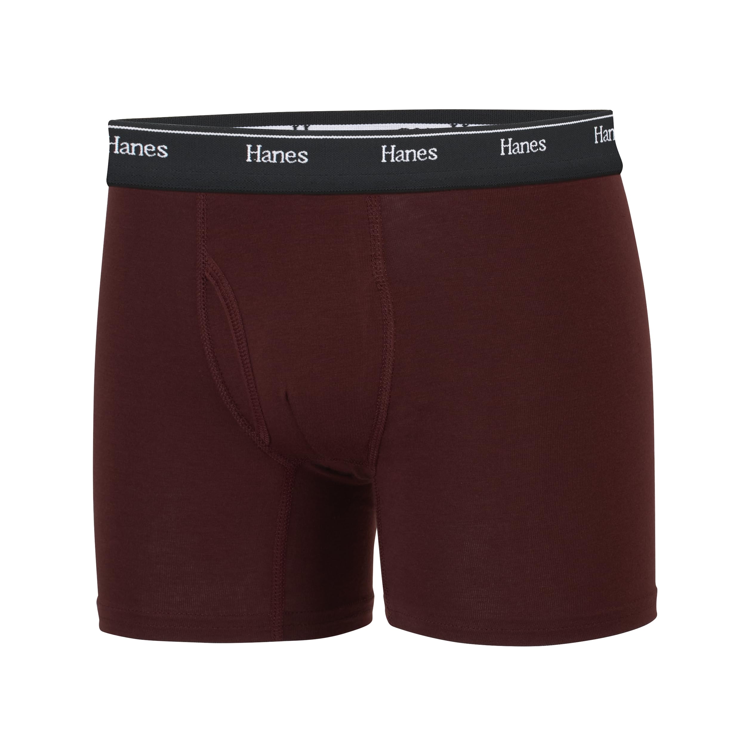 Hanes boys Originals Boxer Briefs, Tween Boy Underwear, Cotton Stretch, 6-pack