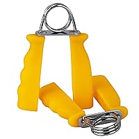 CanDo Hand Grip Exerciser Pair Yellow, X-Light - 3 lb