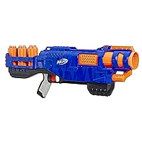 Trilogy DS-15 Nerf N-Strike Elite Toy Blaster with 15 Official Nerf Elite Darts and 5 Shells – for Children, Teens, Adults