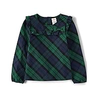 Girls' and Toddler Long Sleeve Woven Shirts