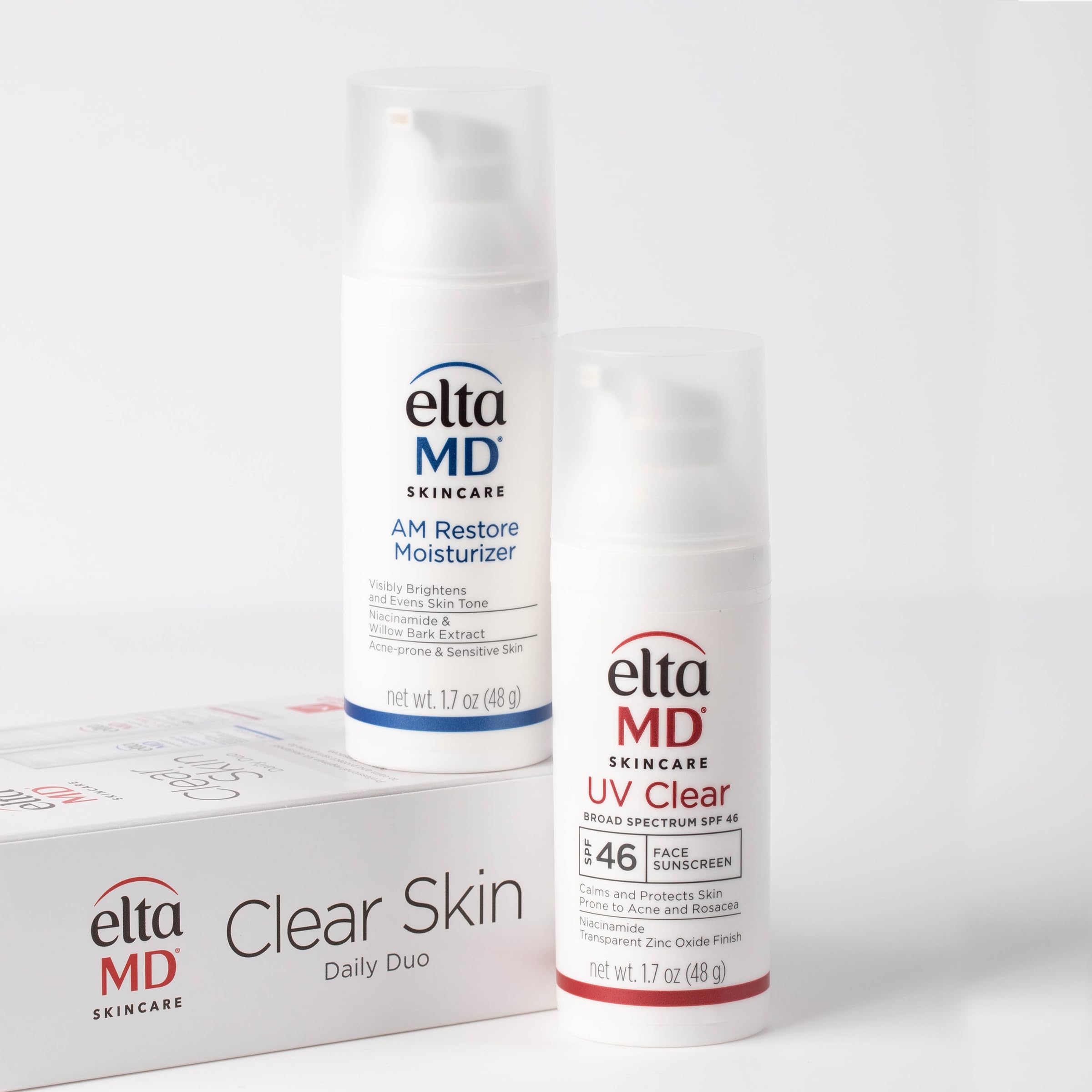 EltaMD AM Restore Facial Moisturizer Lotion, Oil Free Face Moisturizer with Hyaluronic Acid, Hydrates and Moisturizes Skin, Lightweight Formula, Safe for Sensitive Skin