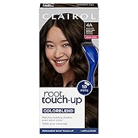 Clairol Root Touch-Up by Nice'n Easy Permanent Hair Dye, 4A Dark Ash Brown Hair Color, Pack of 1