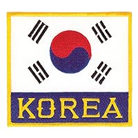 Patch - Korean Flag with ''Korea''