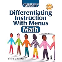 Differentiating Instruction With Menus: Math (Grades 3-5) Differentiating Instruction With Menus: Math (Grades 3-5) Paperback Kindle
