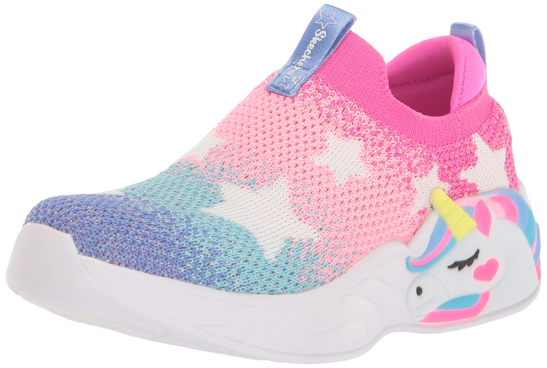 Skechers Unisex-Child Unicorn Dreams-Sherbert Sta Sneaker