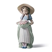 LLADRO 01006756 Lladro Plucked A Lot Ceramic Doll