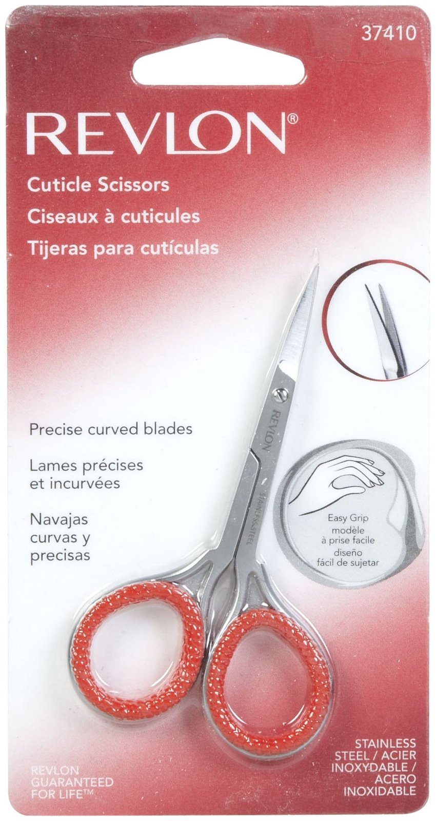 Revlon Cuticle Scissors, Curved Blade