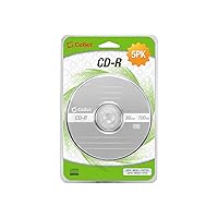 Cellet CD-R 700MB 80 Minute 52X Recordable Blank Disc - (5 Pieces Pack)