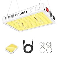LED Grow Lights, Plant Light with Full Spectrum, Growing Lamps with Daisy Chain for Indoor Plants Seeding Vegs Flowers in Grow Tent Greenhouse