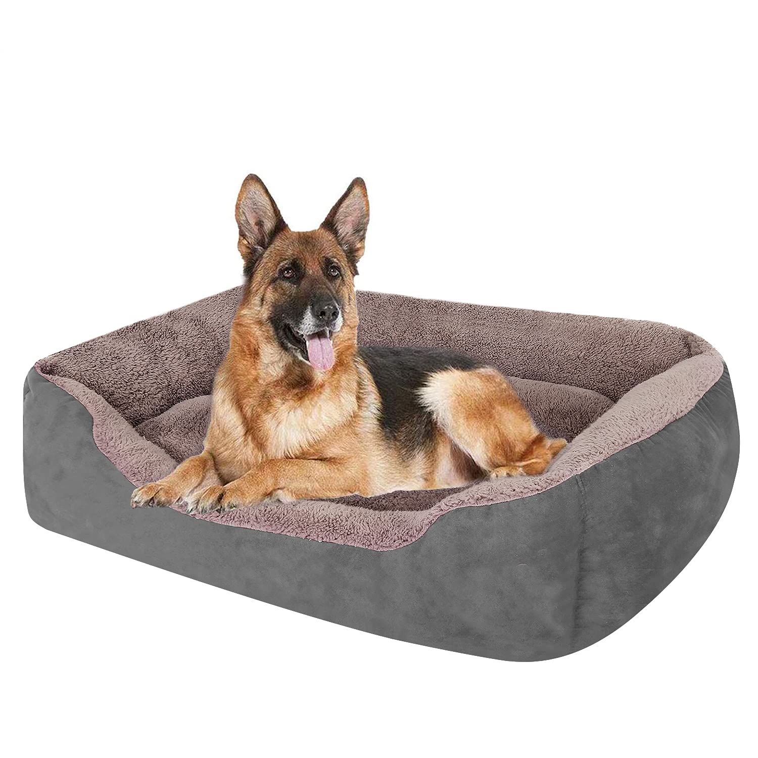 PUPPBUDD Pet Dog Bed for Medium Dogs(XXL-Large for Large Dogs),Dog Bed with Machine Washable Comfortable and Safety for Medium and Large Dogs Or Mu...