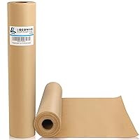 NY Paper Mill Brown Kraft Paper 17.50 inch x 2400 inch (200 Feet) Jumbo Roll, Ideal for Gift Wrapping, Art & Craft, Postal, Packing, Shipping, Floor
