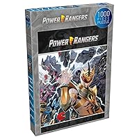 Renegade Game Studios Power Rangers Shattered Grid Jigsaw Puzzle, Heroes of The Grid Puzzle Series.