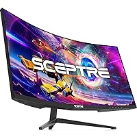 30-inch Curved Gaming Monitor 21:9 2560x1080 Ultra Wide/ Slim HDMI DisplayPort up to 200Hz Build-in Speakers, Metal Black (C305B-200UN1)