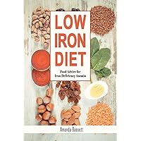 Low Iron Diet: Food Advice for Iron Deficiency Anemia Low Iron Diet: Food Advice for Iron Deficiency Anemia Paperback Kindle