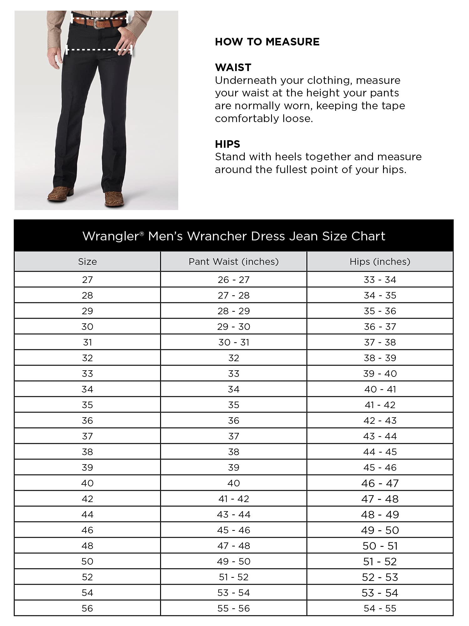 Wrangler Men's Wrancher Dress Jean