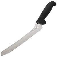 Mercer Culinary M18135BK Serrated Bread Knife, 8 Inch, Black