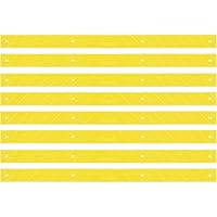 GripStrips Anti-Slip Treads - 8 Pack, Hi Viz Yellow (32
