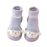 Baby Boy Girl Indoor Non-skid Infant Walking Shoes Baby Booties Toddler Indoor House Floor Slipper Party Shoes