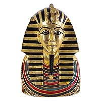 Design Toscano The Golden Shroud of Tutankhamen Egyptian Bust Statue