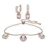 Swarovski Crystal Jewelry Set Collection, featuring Necklaces and Earrings