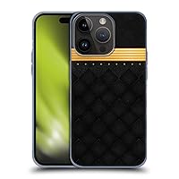 Head Case Designs Officially Licensed Alyn Spiller Gold Luxury Soft Gel Case Compatible with Apple iPhone 15 Pro