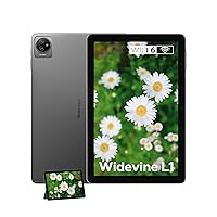 Blackview Tab30 Tablet 10 Inch HD+Display, Widevine L1 Tablet 6GB+64GB/1TB Android 13 Tablet with Case, Dual Camera WiFi 6,Support Reading/Video Call/Streaming for Kids,Elderly,Bussiness