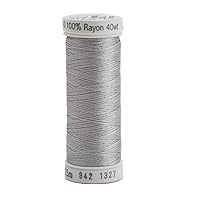 Sulky Of America 268d 40wt 2-Ply Rayon Thread, 250 yd, Dark Whispering Grey