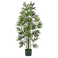 Nearly Natural 4ft. Bamboo Artificial Tree