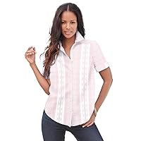 Roaman's Women's Plus Size Short-Sleeve Kate Big Shirt