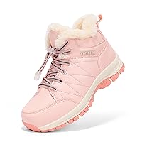 Women's Snow Boots Fur Lined Warm Ankle Boot Waterproof Anti-Slip Winter Outdoor Sports Shoes