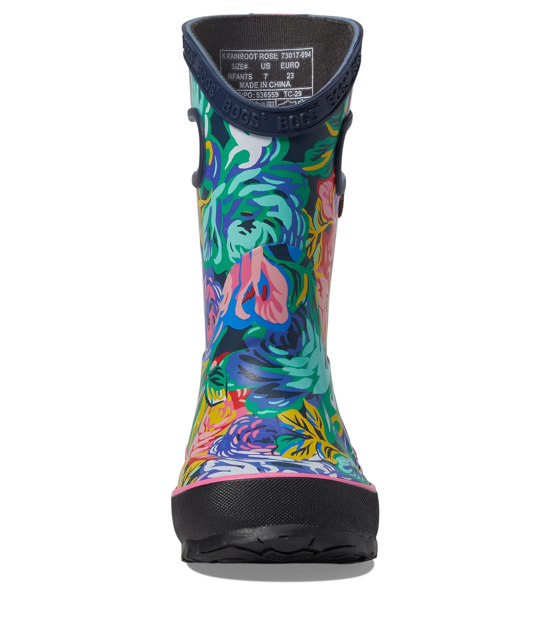 BOGS Rain Boot Rose Garden (Toddler/Little Kid/Big Kid)