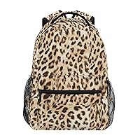 ALAZA Leopard Skin Print Unisex Schoolbag Travel Laptop Bags Casual Daypack Book Bag