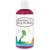 8-ounce Pink Water Based Airbrush Body Art & Face Paint