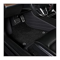 Custom Car Floor Mats Compatible with Hyundai Palisade 2021 2022 2023 Auto Car Mats Full Set Interior Accessories (Color : Black-b1)