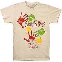 Ziggy Marley Men's Family Time Slim Fit T-Shirt X-Large White
