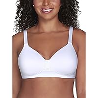 Vanity Fair Women's Full Figure Beauty Back Smoothing Bra, 4-Way Stretch Fabric, Lightly Lined Cups up to H