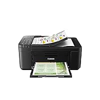 Canon PIXMA TR4720 All-in-One Wireless Printer for Home use, with Auto Document Feeder, Mobile Printing and Built-in Fax, Black