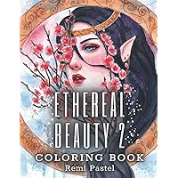 Ethereal Beauty 2: Fantasy Coloring Book Featuring 30 Portrait Ilustrations of Beautiful Ladies, Goddess, Elf with Art Nouveau Style Ethereal Beauty 2: Fantasy Coloring Book Featuring 30 Portrait Ilustrations of Beautiful Ladies, Goddess, Elf with Art Nouveau Style Paperback