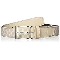 Lanvin Collection Men's 1.2 inches (30 mm) Wide Elastic Tape Belt, 1.2 inches (30 mm) Wide Elastic Tape Belt
