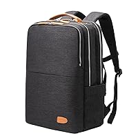 NOBLEMAN Men's and Womens Backpack, Laptop Backpack, Waterproof School Backpack, 15.6 Inch Laptop Backpack, Daypack, USB (Black plus)