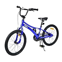 Kids Bike 16inch / 20inch Wheels Girls Bike Single Speed Boys Girls BMX Style Children Bike V - Brake and Coaster Brake Children Bicycle for 4-10 Years Old Kids, Multi - Colors