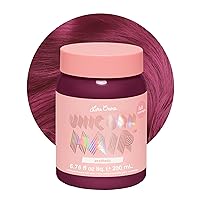 Unicorn Hair Dye Full Coverage, Aesthetic (Mauve) - Vegan and Cruelty Free Semi-Permanent Hair Color Conditions & Moisturizes - Temporary Mauve Hair Dye With Sugary Citrus Vanilla Scent