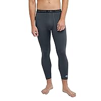 Champion Men'S Compression Tights, Mvp, Total Support Pouch, 3/4 Compression Tights, 23.5
