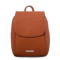 Tuscany Leather TLBag Soft leather backpack Cognac