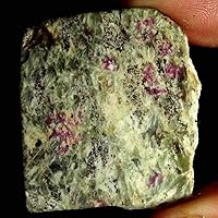 141.90Cts. Natural Awesome Pink Ruby Rock Slab Rare Loose Gemstone Minerals