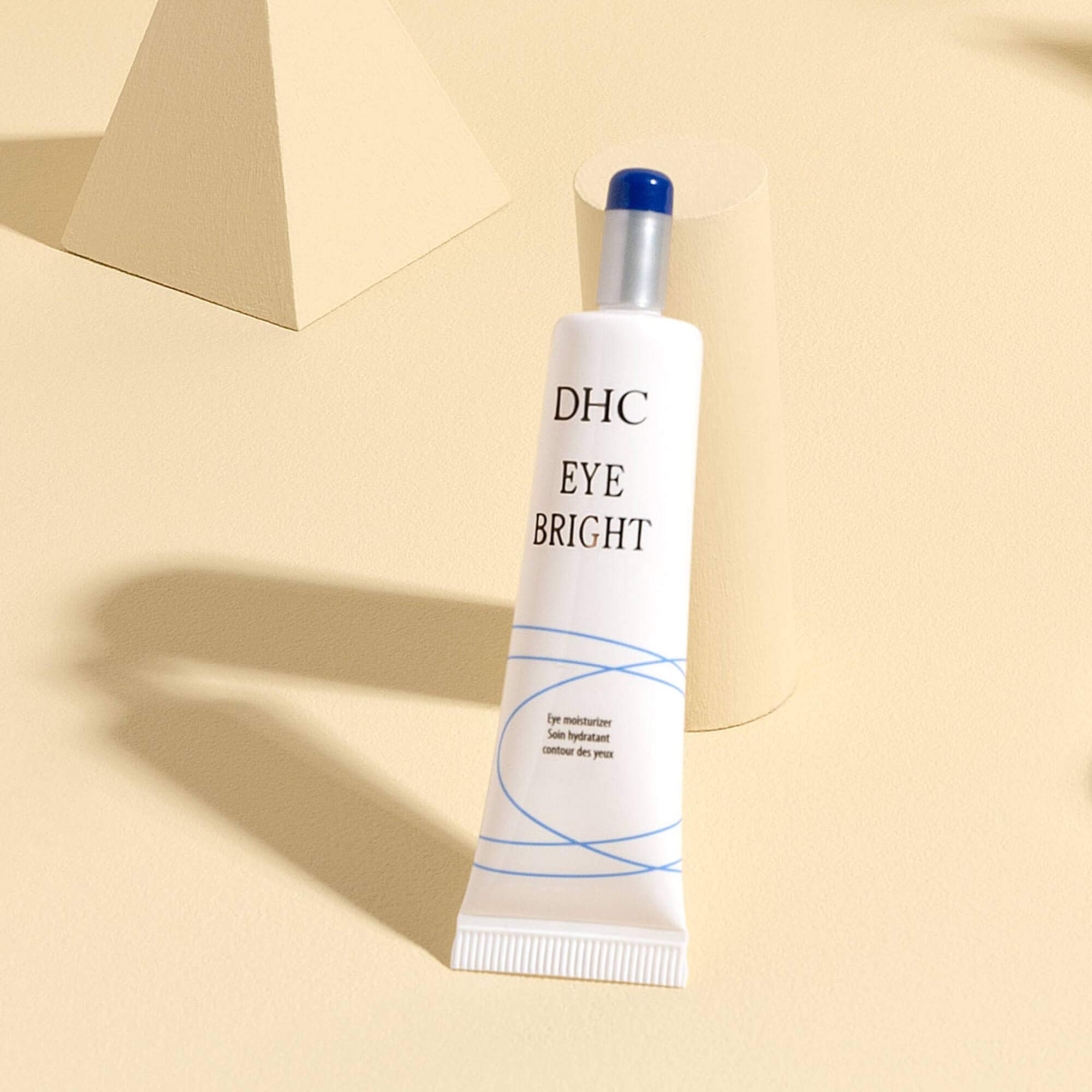 DHC Eye Bright Lightweight Eye Gel Minimizes Dark Circles and Puffy Eyes Absorbs quickly Daytime and Nighttime Use Ideal for All Skin Types, Clear, 0.53 Fl Ounce