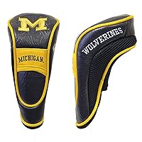 Team Golf NCAA Hybrid Golf Club Headcover, Hook-and-Loop Closure, Velour lined for Extra Club Protection